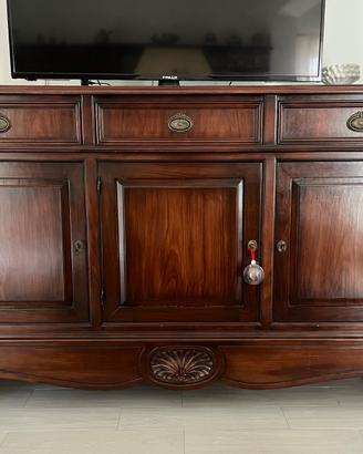 Credenza/Madia classica in legno pregiato