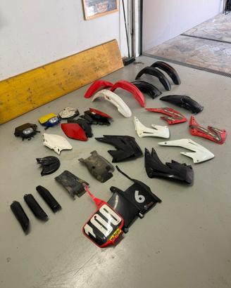 Lotto plastiche Honda CR 125 2003