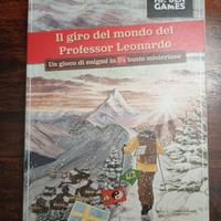 Gioco da tavolo Giro del mondo del Prof. Leonardo