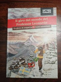 Gioco da tavolo Giro del mondo del Prof. Leonardo