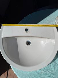 Lavabo Pozzi Ginori 55 cm + Semicolonna – NUOVO