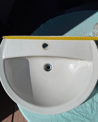 Lavabo Pozzi Ginori 55 cm + Semicolonna – NUOVO