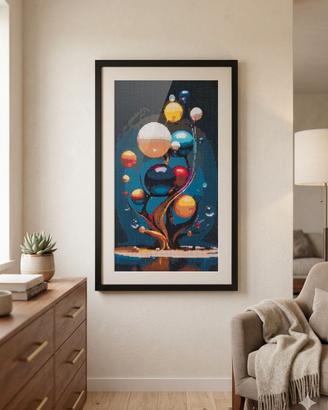Quadro Diamond Painting Albero