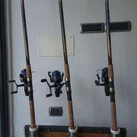 CANNE DA PESCA NEX AVE 480 + 400 MULINELLO SHIMANO