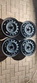 4 cerchi in ferro da 15 per Suzuki SX4 o Fiat 16
