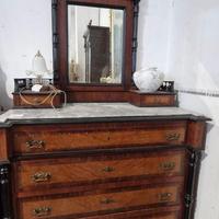 Codice: 261582 ANTICO CASSETTONE FINE '800 IN LEG