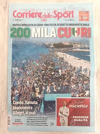 corriere dello sport napoli azzurro 