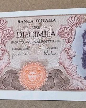 DIECIMILA 10000 LIRE MICHELANGELO SERIE SPECIALE W