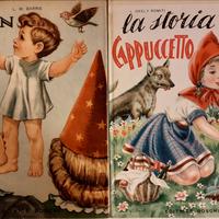 Libri fiabe vintage Cappuccetto Rosso Peter Pan