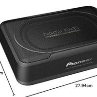 PIONEER Ts-Wx130Da Subwoofer sottosedile