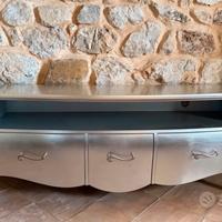 Mobile foglia argento