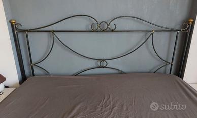 letto in ferro battuto 