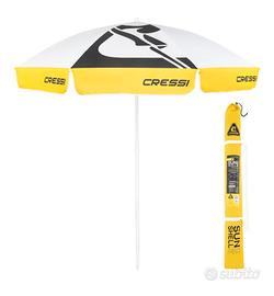 CRESSI Sunshell – Ombrellone Leggero e Port NUOVO 
