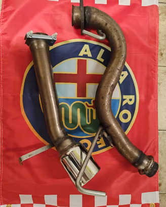 Ragazzon terminale marmitta scarico GTV Alfa 