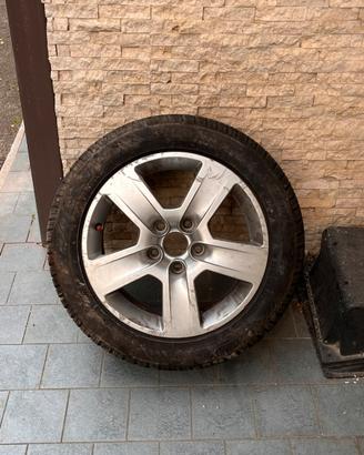 Ruota completa audi A4 1.9 tdi