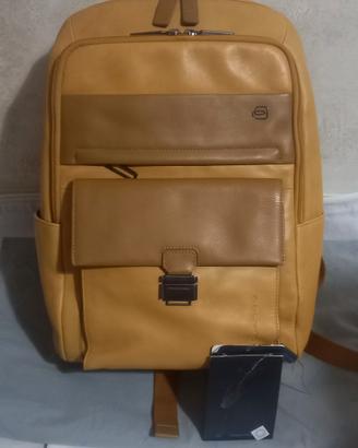 zaino piquadro in pelle 
