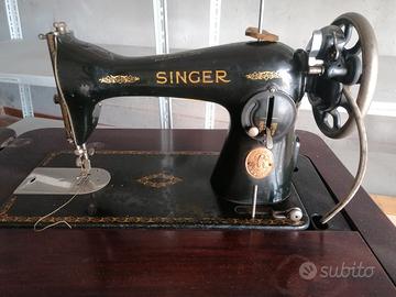 macchina da cucire Singer d'epoca