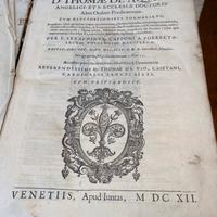 Libro antico Primae Secundae di Tommaso D’Aquino