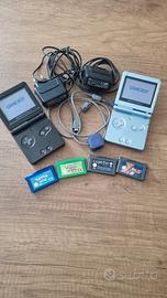 game boy advance sp piu giochi 