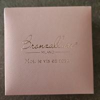 Collana placcata oro rosa Bronzallure con quarzite