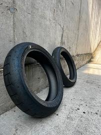 Set gomme pista motard