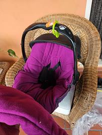 passeggino trio  concord nero 