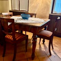Tavolo legno allungabile e sedie