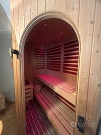 Sauna finlandese  infrarossi