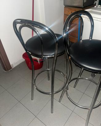 Sgabelli acciaio
