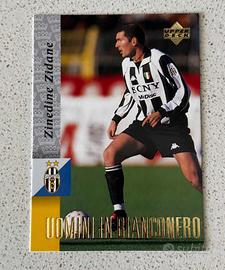 Card Zinedine Zidane Juventus 1998 Upper Deck Orig