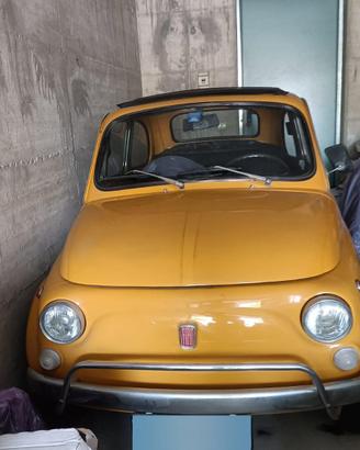 Fiat 500 del 1970 Gialla - Varese 