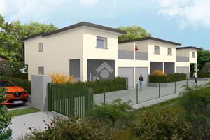 VILLA A SCHIERA D'ANGOLO A LIMIDO COMASCO