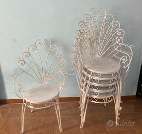 Sedie da giardino
