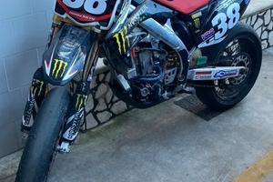 Crf 450 supermoto pronto pista