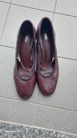 Scarpe pelle Zara n.40