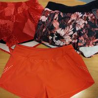 3 Pantaloncini running donna