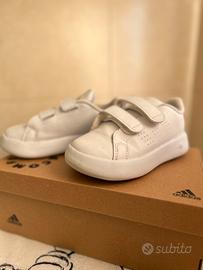 Sneakers bambina Adidas bianche