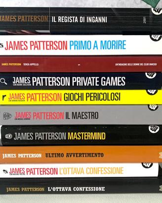 10 libri di James Patterson