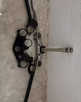 Piastra sterzo e semi manubri yamaha