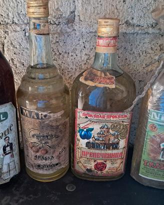 bottiglie liquore 