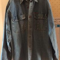 Camicia jeans pop84, originale, Anni 70/80