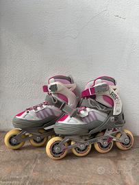 Pattini a rotelle in linea OXELO allungabili 35-38