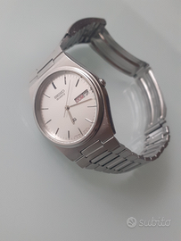 Seiko quartz SQ day date vintage '82 Italia