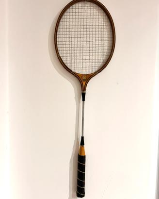 Racchetta da badminton vintage Justice anni 70