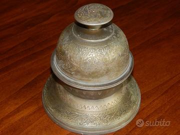 Antico campanella Buddhismo campana Tibetano