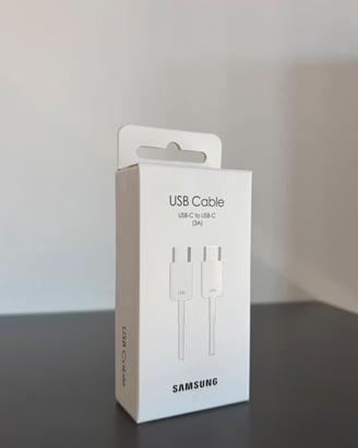NUOVO Samsung Cavo Originale 3A Type-C 1M Bianco