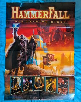 Poster HammerFall - One Crimson Night