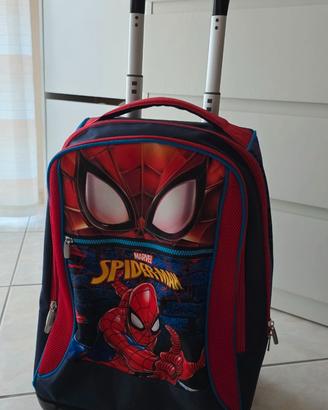 Zaino trolley Marvel Spider-Man con ruote – ottime