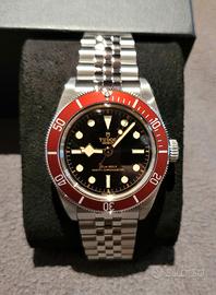 Tudor Black Bay 41mm. ghiera rossa, jubilee NUOVO