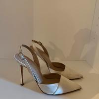 Scarpe da sposa Serrese in seta